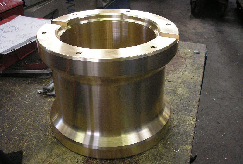 pre-machined spindle nut